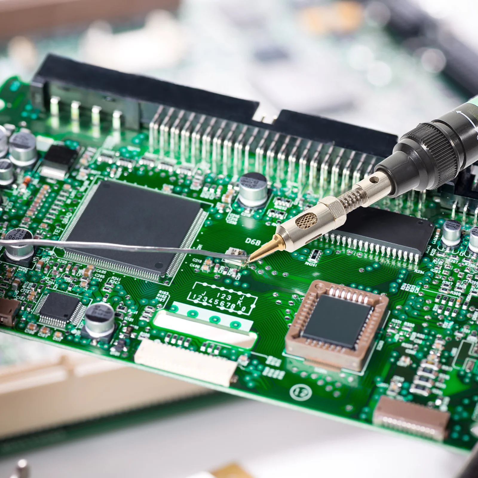 

1 комплект, сменные бутановые железные наконечники, различные наконечники, высококачественный металлический прочный легкий портативный сварочный инструмент для паяльной станции