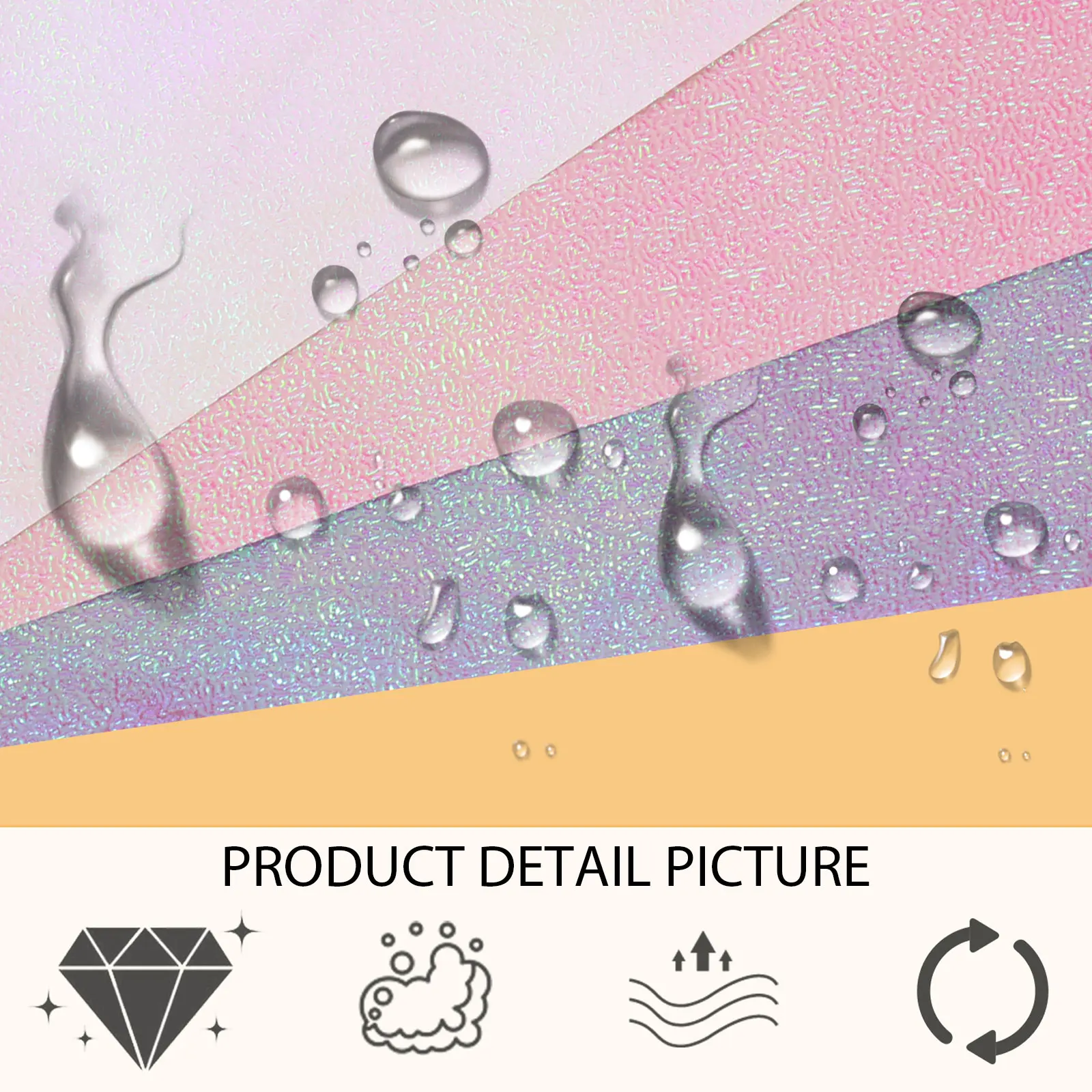 

6pcs Flower Wrapping Paper Dusting Wrapper Bouquet Packing Birthday Glitter Gifts DIY Waterproof Eco Friendly Sturdy For Gifts