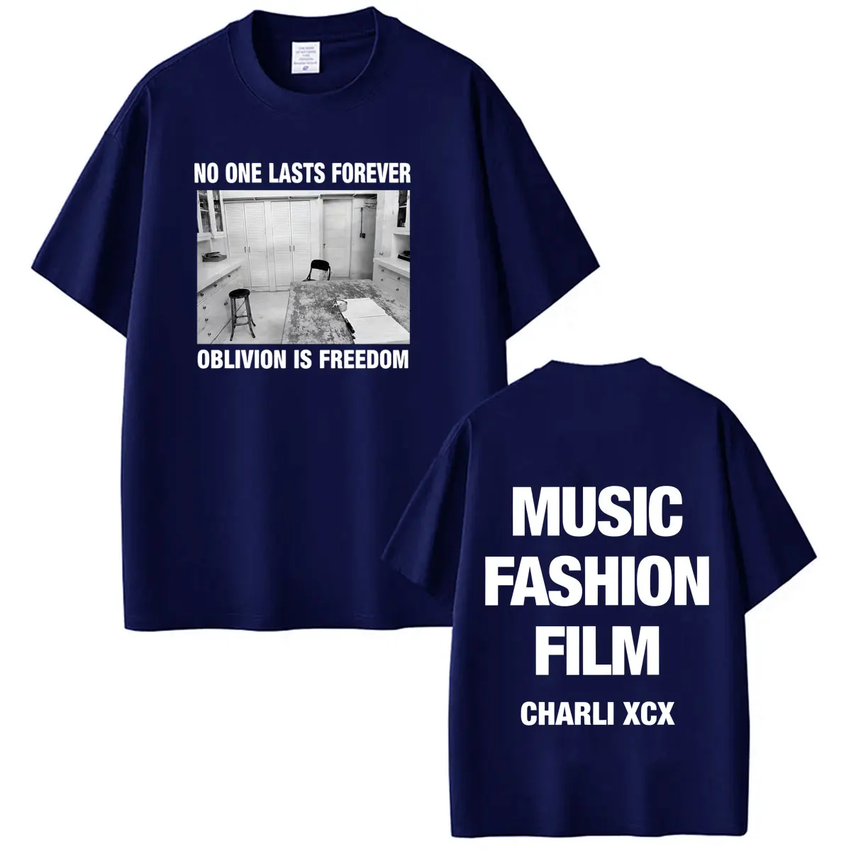 CHARLI XCX Album Musik, Mode, Film Tour 2026 Print T-Shirt Herren Damen Vintage Harajuku Baumwolle Lässiges Loses T-Shirt Streetwear – Detail 6