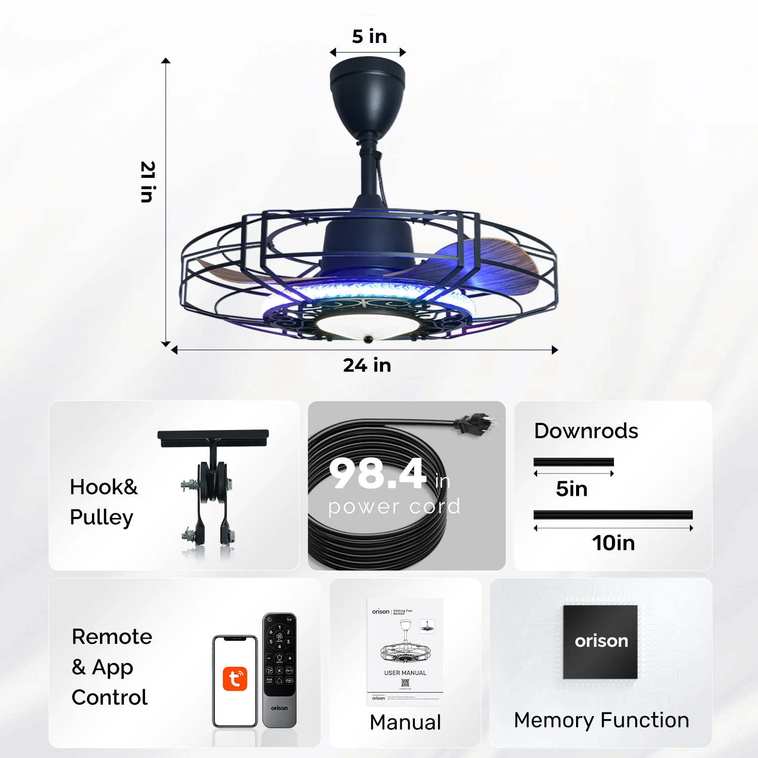 Ventilatore da soffitto per es - Outdoor Power Hub recensione e prezzo