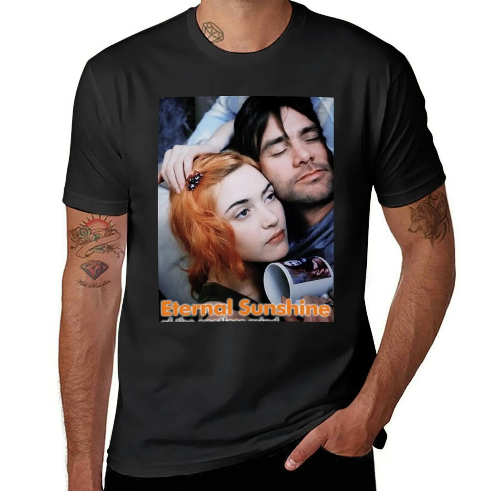 ETERNAL SUNSHINE OF THE SPOTLESS MIND MOVIE T-Shirt anime hippie clothes Men's cotton t-shirt