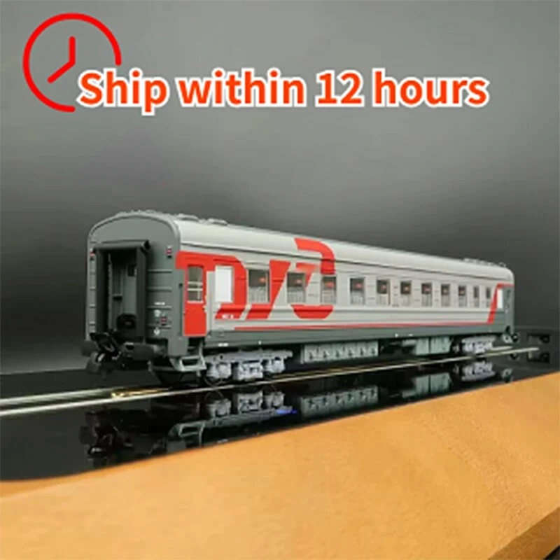 HERIS HO RZD 1/87 Train Model Russian International Train Sleeping Car Dining Car Attendant Compartment Train Model Set