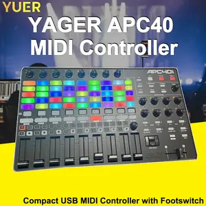 Akai Professional MPD232 | MIDI Drum Pad Controller with Software Download  Package (16 pads / 8 knobs / 8 buttons / 8 faders) - AliExpress