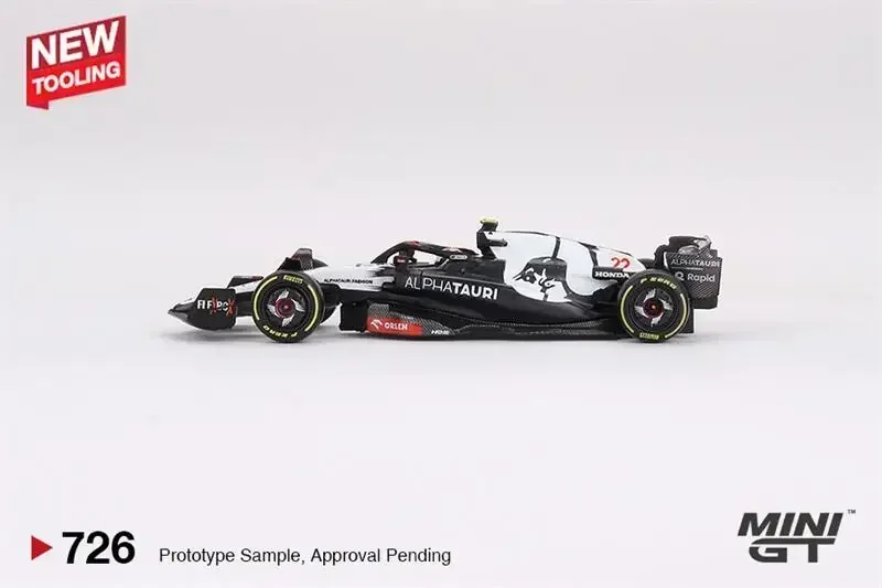 **Pre-order ** MINI GT 1:64 AlphaTauri AT04 #22 Yuki / #21 Nyck Tsunoda 2023 F1 2023Model Car