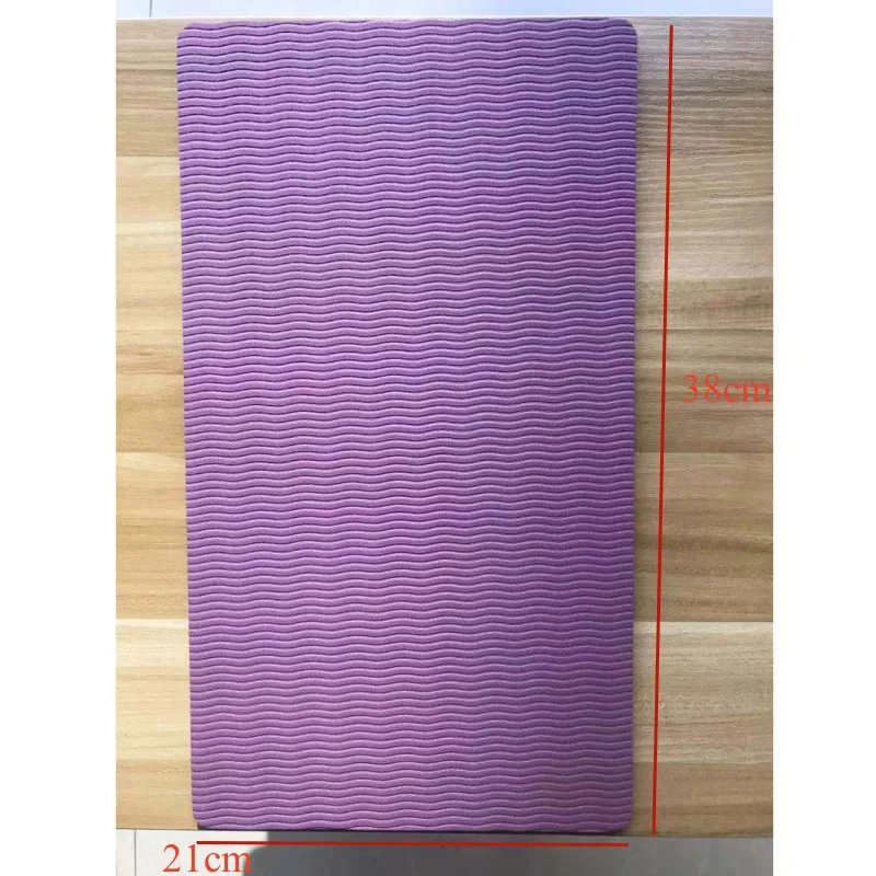Di Piccola Dimensione portatile Yoga Zerbino Eliminare Ginocchio Dolore Al Gomito Esercizio Zerbino s TPE Schiuma Ginocchio Pad Cuscino Per Pilates