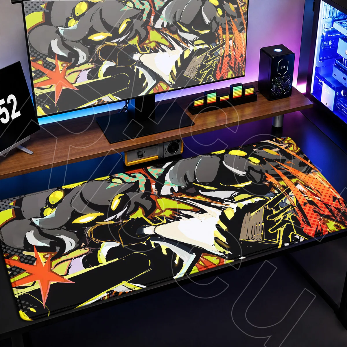 XXL Computer HD Printing Mouse Pad Large Murder Drones Mouse Mats Office Tabletop Decoration Carpet PC Rubber Gaming Accessories