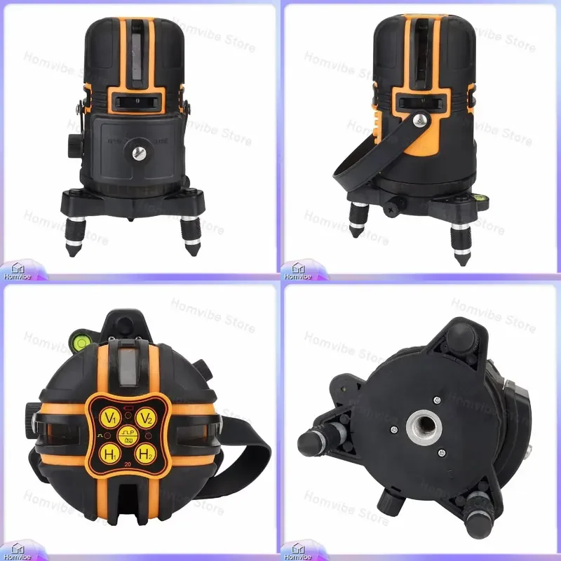 

Laser Level Receiver with Tripod Kit for Floor Tile Laying Construction DIY Home Improvement Horizontal Vertical Cross Line