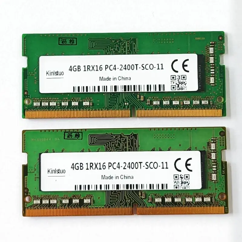 DDR4 RAMS 4GB 2400MHz Memória portátil ddr4 4GB 1RX16 PC4-2400T-SCO-11 SODIMM memória 1.2v