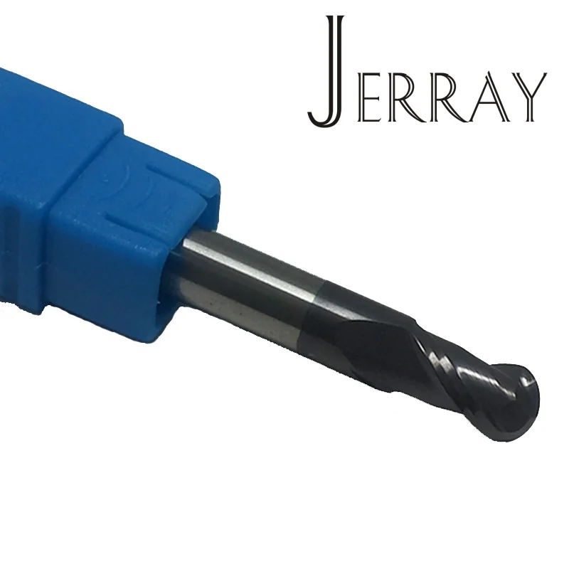 Diameter 10mm Radius=5mm 4 Flutes HRC45  R5*20*D10*75 Solid Carbide Ball Nose End Mill CNC Router Bits Milling Cutter