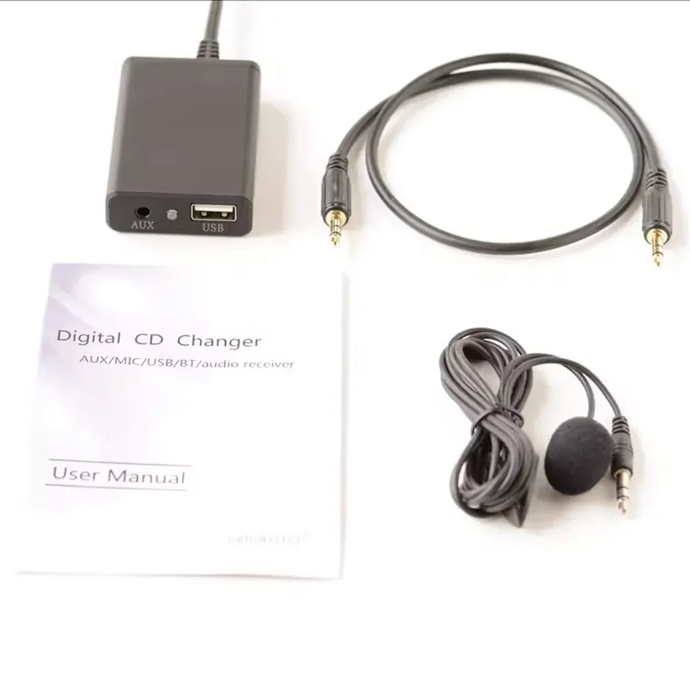 Bluetooth Music Hands-Free Car AUX Adapter Cable Bluetooth Module Adapter Audio Cable For Toyota RV4 Lexus Scion Trundra Venza