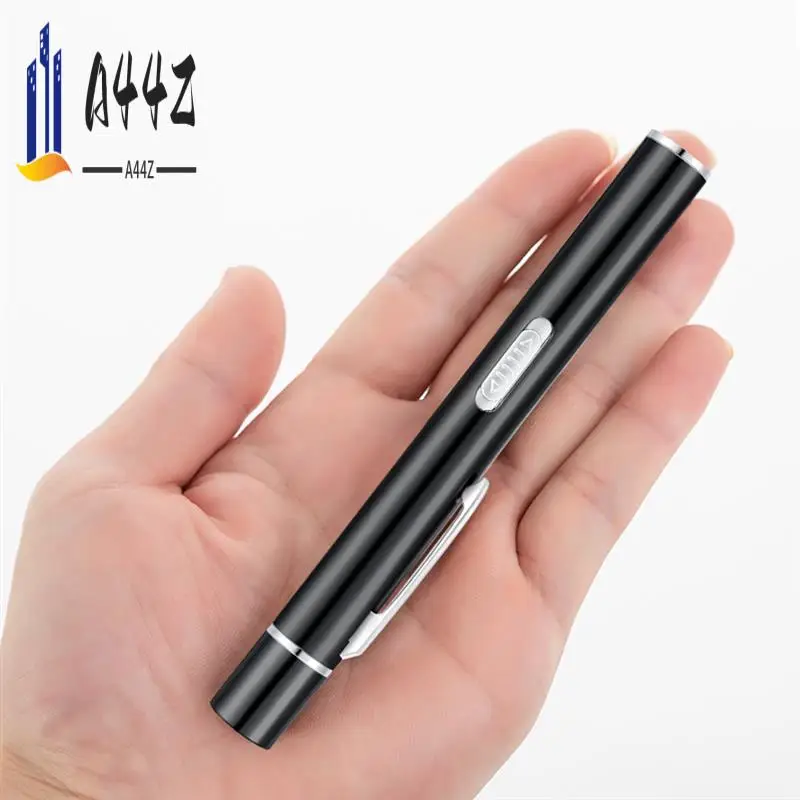 

A44Z-USB Rechargeable -Handy Pen Light Mini Nursing Flashlight Torch Lamp Pocket Led Flashlight-Black