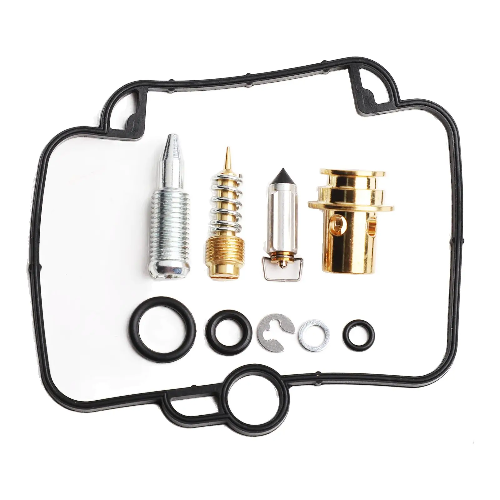 Kit Perbaikan Kit Perbaikan Karburator Bagian Diafragma Rumah Luar Ruangan Karet + Logam 3 Set untuk Mikuni BST36 Kualitas Tinggi