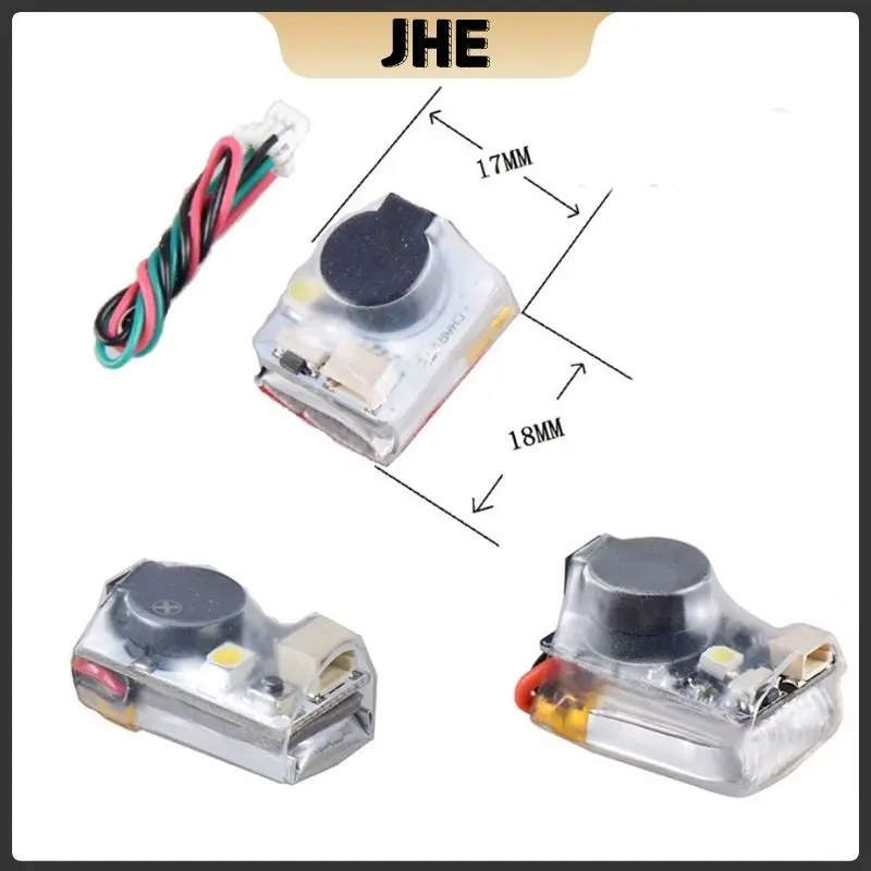 JHE42B 42B-S JHE20B mini 110DB Zoemer FPV Finder Ingebouwde batterij met LED-licht voor RC Drone F4 Flight Controller Onderdelen Vifly