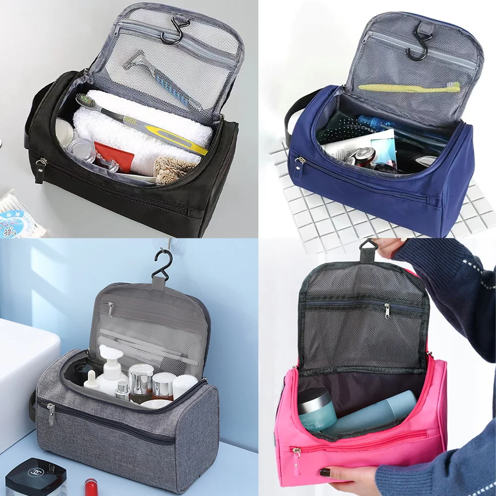 

Makeup Bag Suspension Toiletries Bag Travel Toiletries Bag Organizer Travel Toiletries Bag Waterproof Hand Held Toiletries Bag