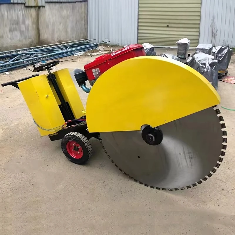آلة طحن عمق القطع 180 مم آلة قطع الطرق الخرسانية لشق الطريق