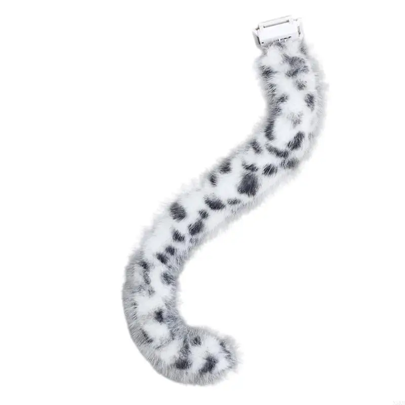 N5KB Electric Wolf Foxes Mèo đuôi Faux Furs Động vật Động vật Điện động