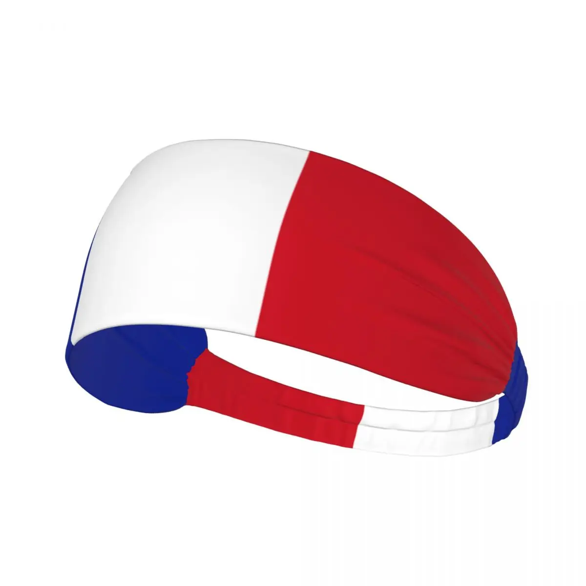 Custom Flag Of France Workout Sweatbands Men Women Non Slip Absorbent French Proud Headbands Yoga