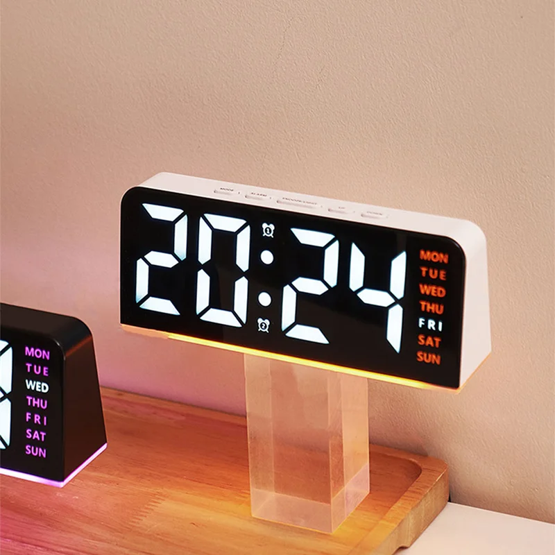 7'' LED Digital Alarm Clock 5