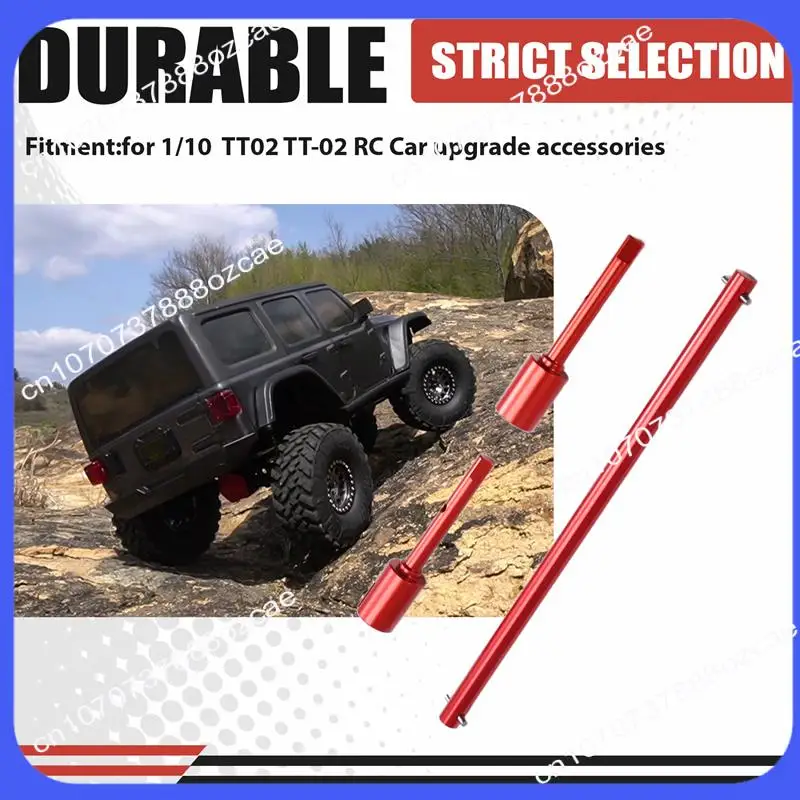 A26P RC Car Upgrade Center Shaft + Connecting Cup Kit For 1/10 Tamiya TT02 TT-02 RC Car Upgrade Accessories