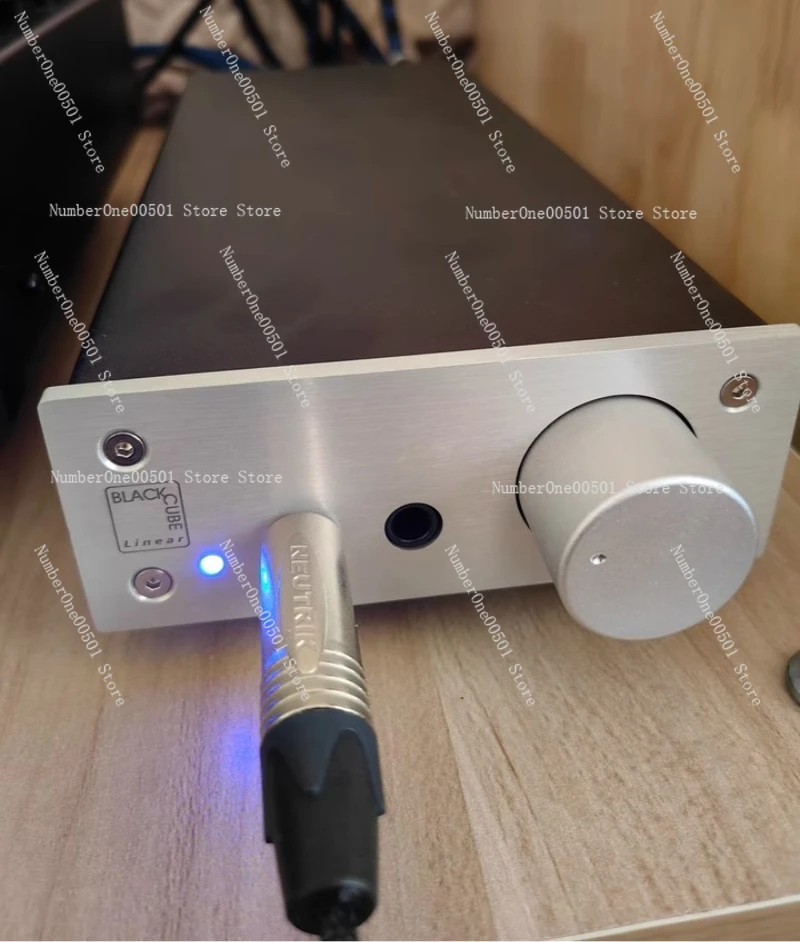 

SE version direct engraving Lehmann headphone amplifier HD650 K701 desktop front-end headphone amplifier with decoding