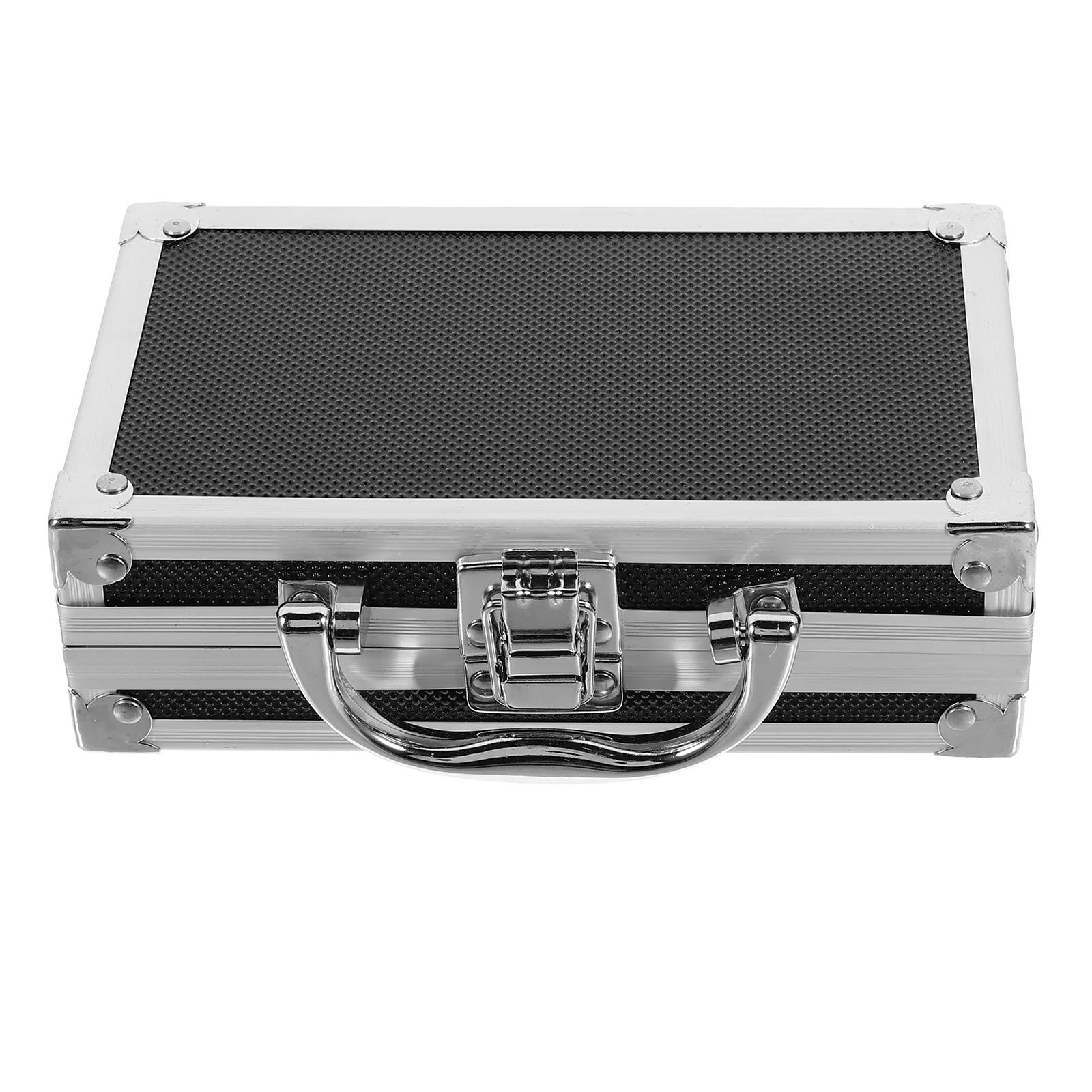 Multifunctional Aluminum Tool Storage Box Portable Travel Case Hardware Container for Daily Tools Pedicure Kits Metal