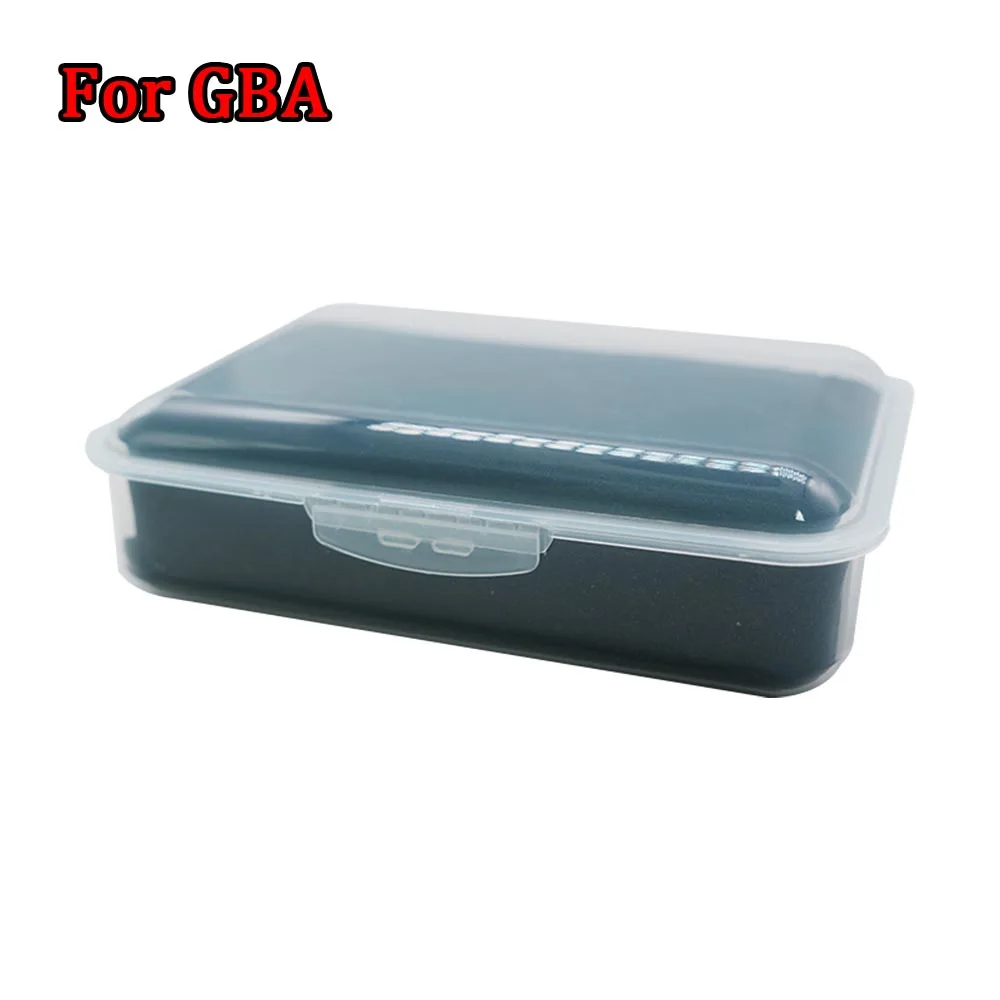 Clear Storage Case Protection Box with Original Size Customized Sponge Pad For GameBoy Advance GBA Game Console Storage Box Case