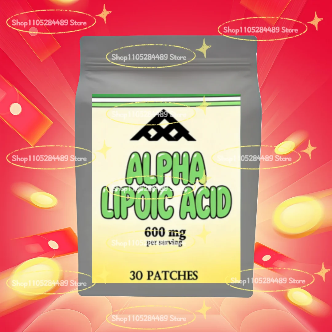 Alpha Lipoic Acid Transdermal Patches with Vitamin B1 CoQ10-Supports Antioxidant Health 30 Patches