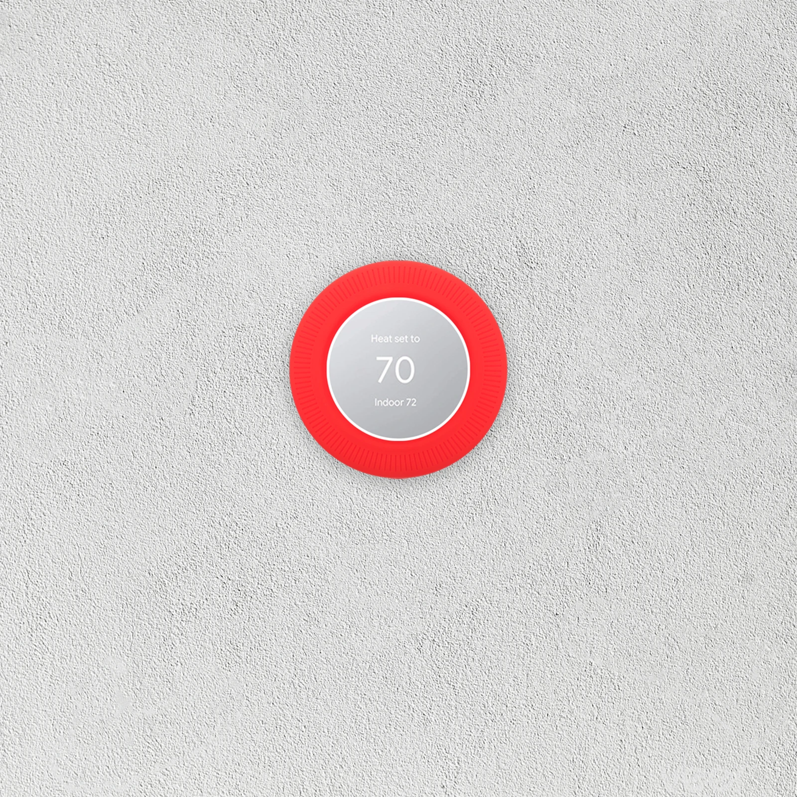 

Silicone Fingerprint Resistant Durable Easy Installation Compatible For Nest Round Accessories Wall Plate
