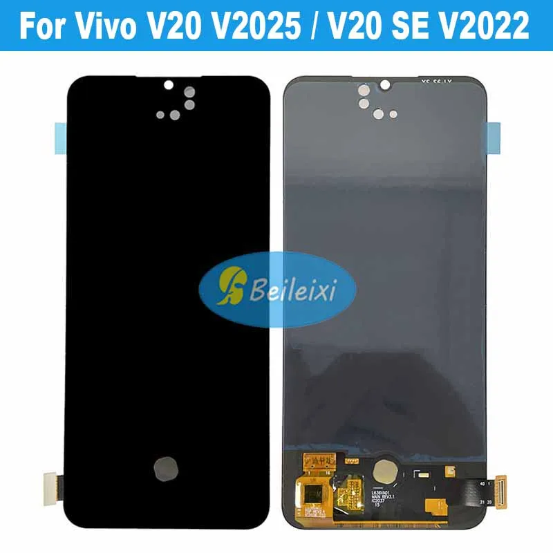 For Vivo V20 V2024 V2025 LCD Display Touch Screen Digitizer Assembly For Vivo V20 SE V2022 V2023