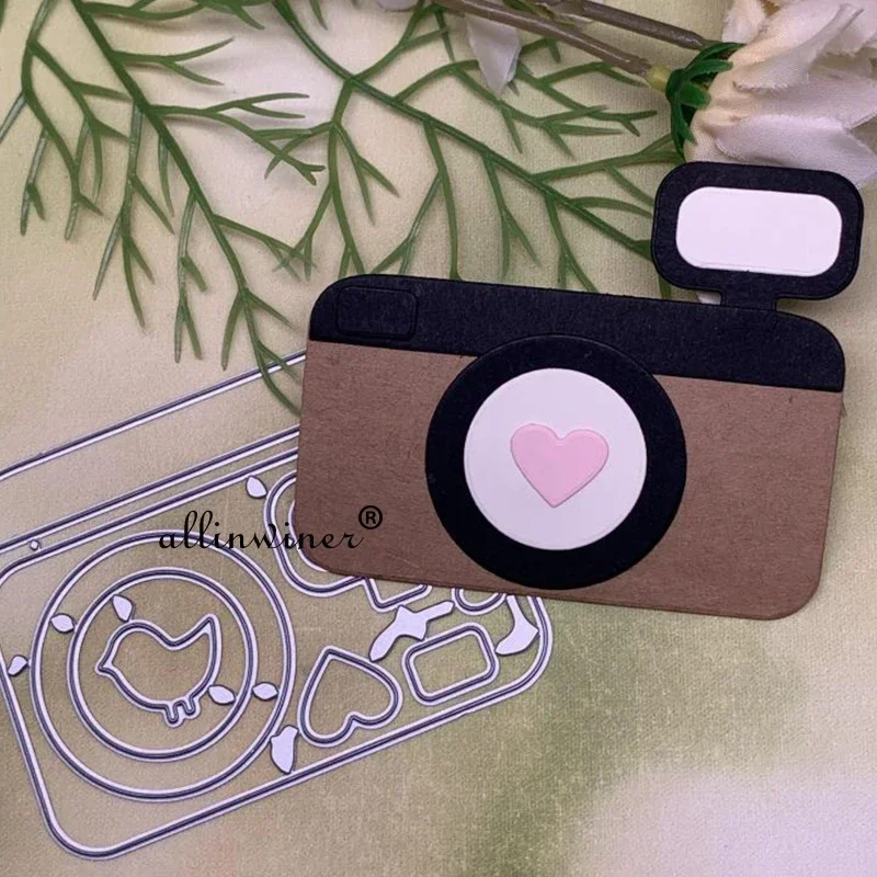New Camera pocket decoration Metal Cutting Dies for DIY Scrapbooking Album Paper Cards Decorative Crafts Embossing Die Cuts