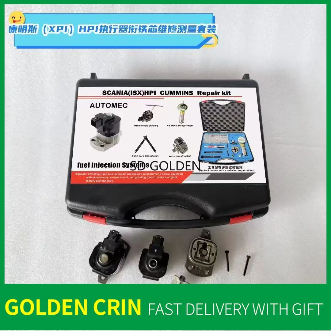 

CRIN Injector XPI HPI Actuator Armature Dynamic Measuring Valve Core Grinding Repair Tools For Cummins