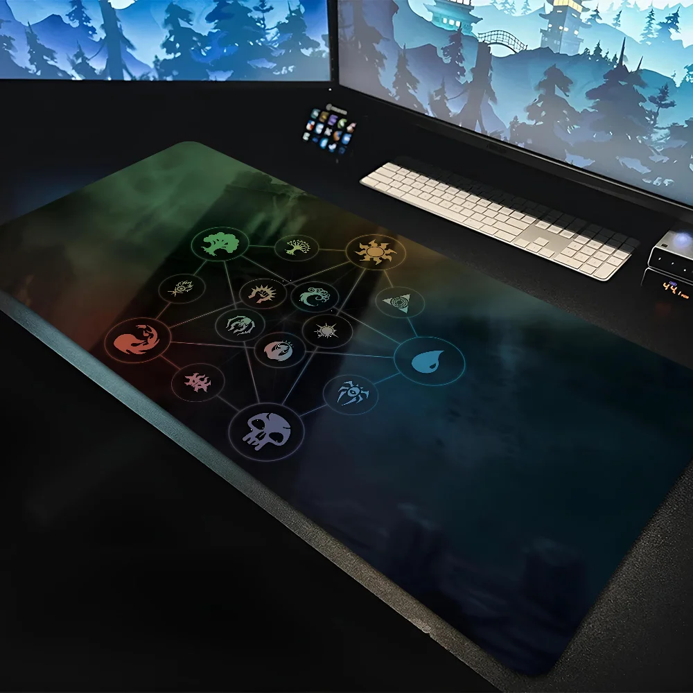 

1pc Magic The Gathering Non-slip Mouse Pad Suitable For Office Computers Laptops E-sports Game Desk Mats XXL Keyboard