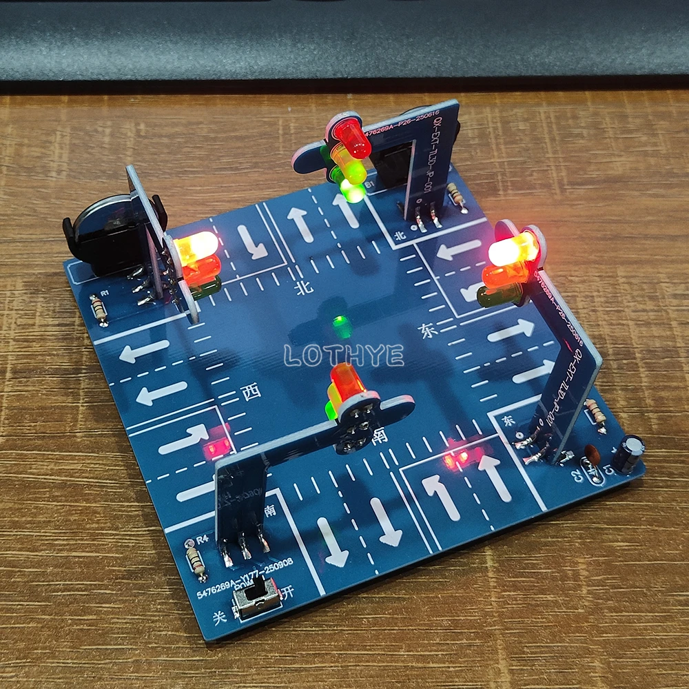 Electronics Repair School - Creative DIY Traffic Signal Light Electronic