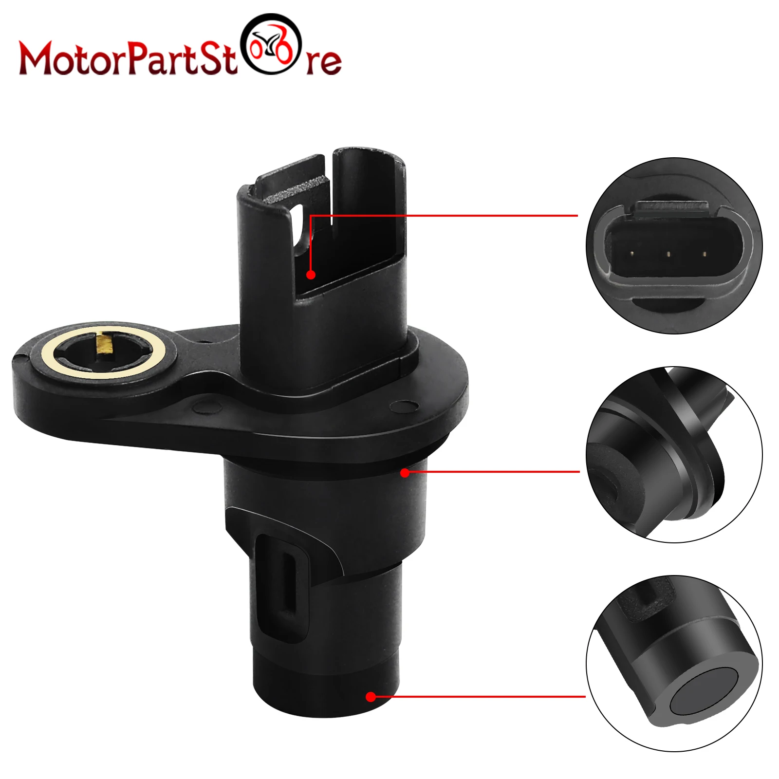 

13627525014 Датчик положения распределительного вала для BMW 128i 135i 325i 328i 330i 335i 528i 535i 550i 650i 750i X1 X3 X5 X6 Z4 13627546660