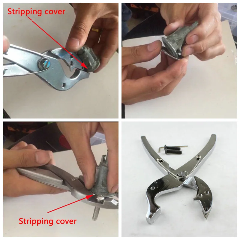 Car Door Cover Disassembling Clamp Pliers Locksmith Tools Stainless Steel Disassembling Clamp Locksmith Tool