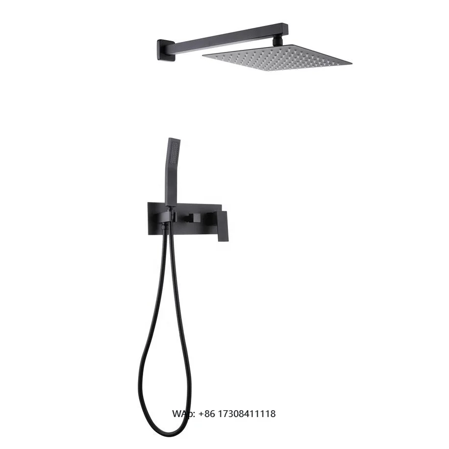 

Finishing Bath Rain Shower System Set Hot Style Brass Spray Shower Faucet Bathroom Shower Set