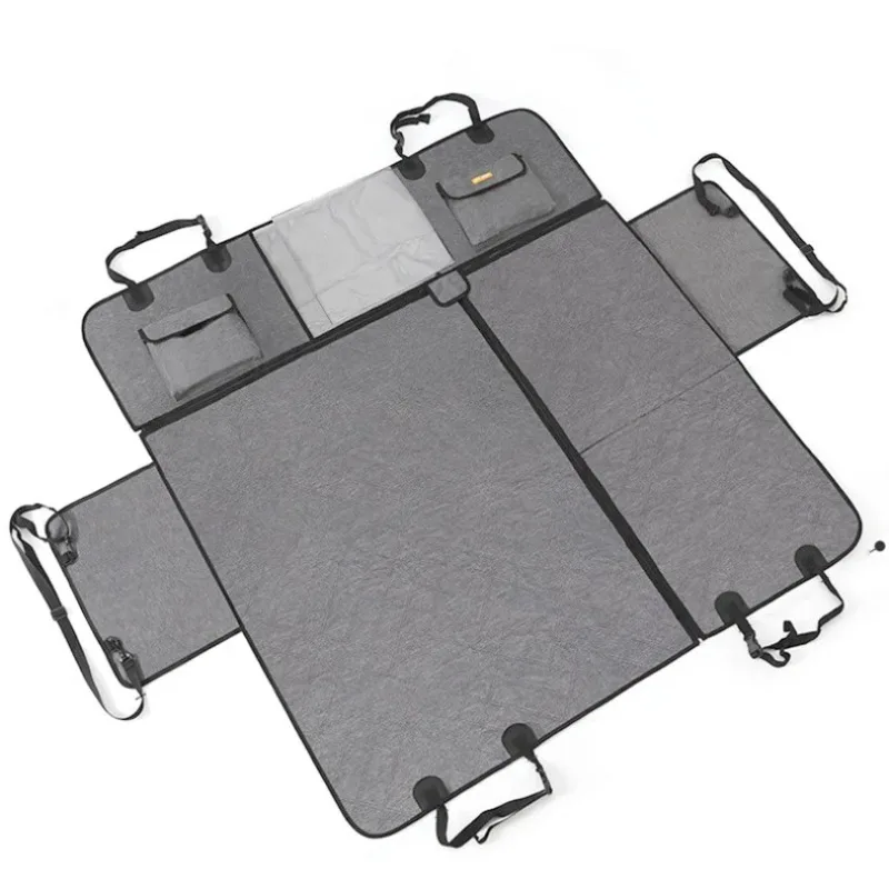

Car Pet Mat Detachable Waterproof Dog Mat For The Rear Seat Of The Car