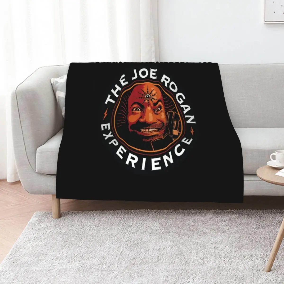 JRE Joe Rogan Experience Podcast Logo Classic . Throw Blanket Plaid on the sofa Loose manga Winter beds Sleeping Bag Blankets