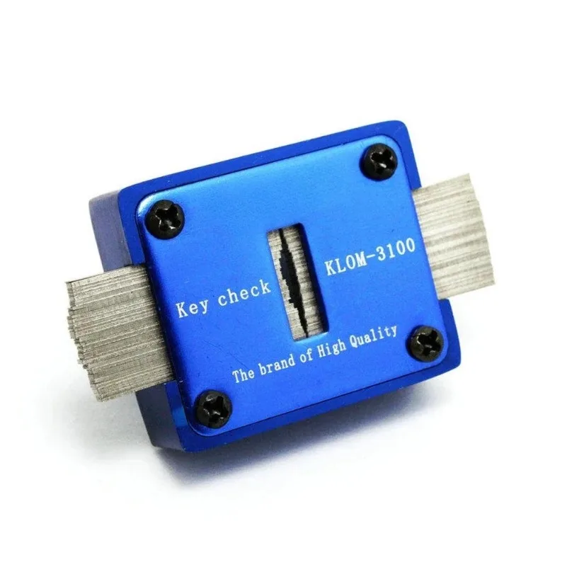 

Настоящий верификатор ключей KLOM, инструмент для слесарей, KLOM-3100 для проверки свободных ключевых слотов