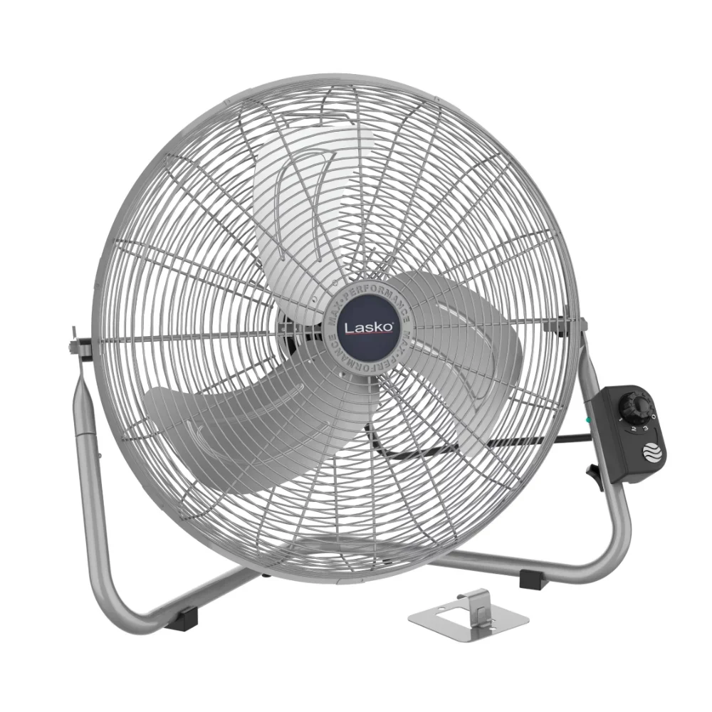 

Floor Fans for Home High Velocity Floor Fan with QuickMount In Silver