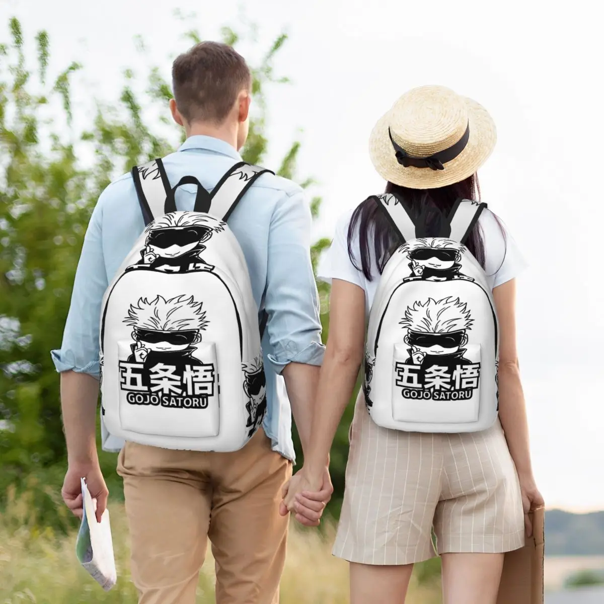 

Gojo Satoru Backpack Student BookBag Kids School Bag Computer Shoulder Bags for Boys Girls