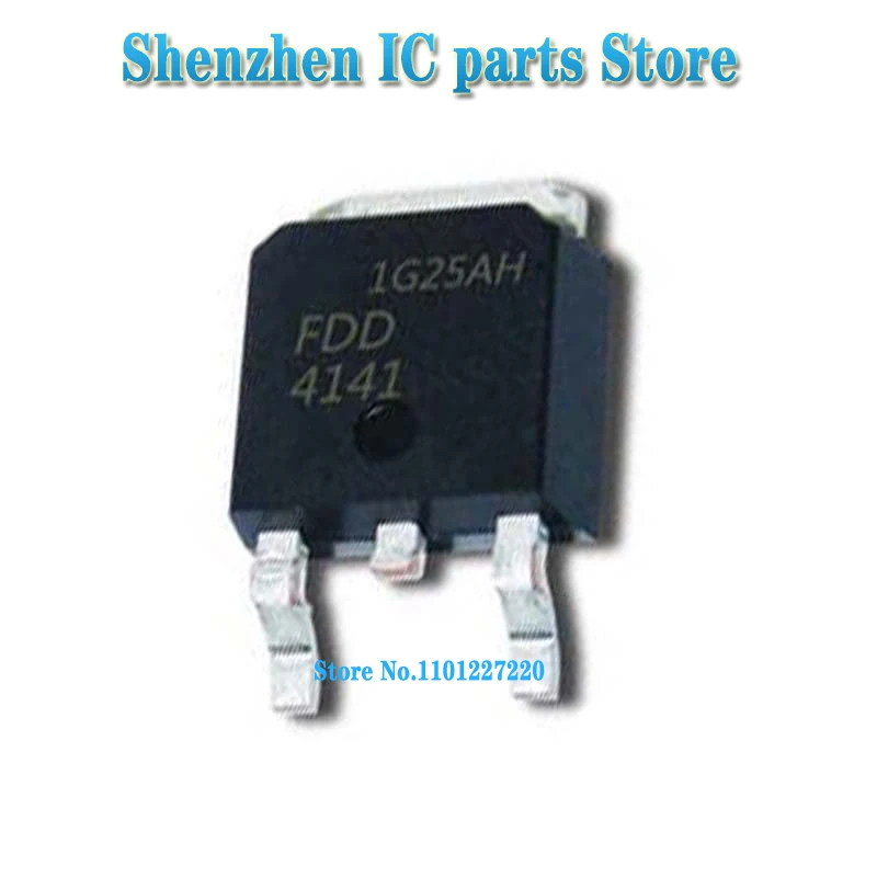 10pcs/lot FDD4141 TO252 4141 TO-252 In Stock