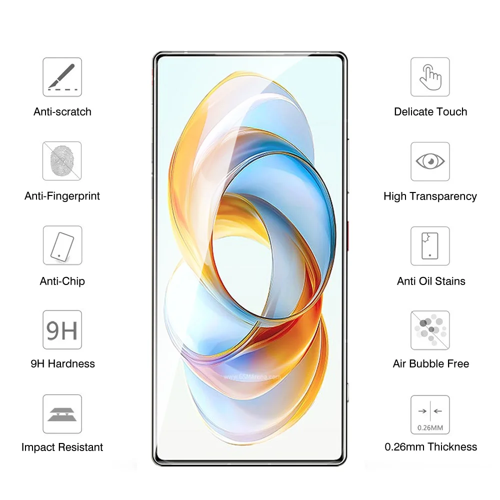 3Pcs Screen Phone Film For ZTE nubia Z70 Ultra 70Ultra 5G Tempered Glass Protector Film For nubia Z70Ultra Z 70 Ultra 6.85