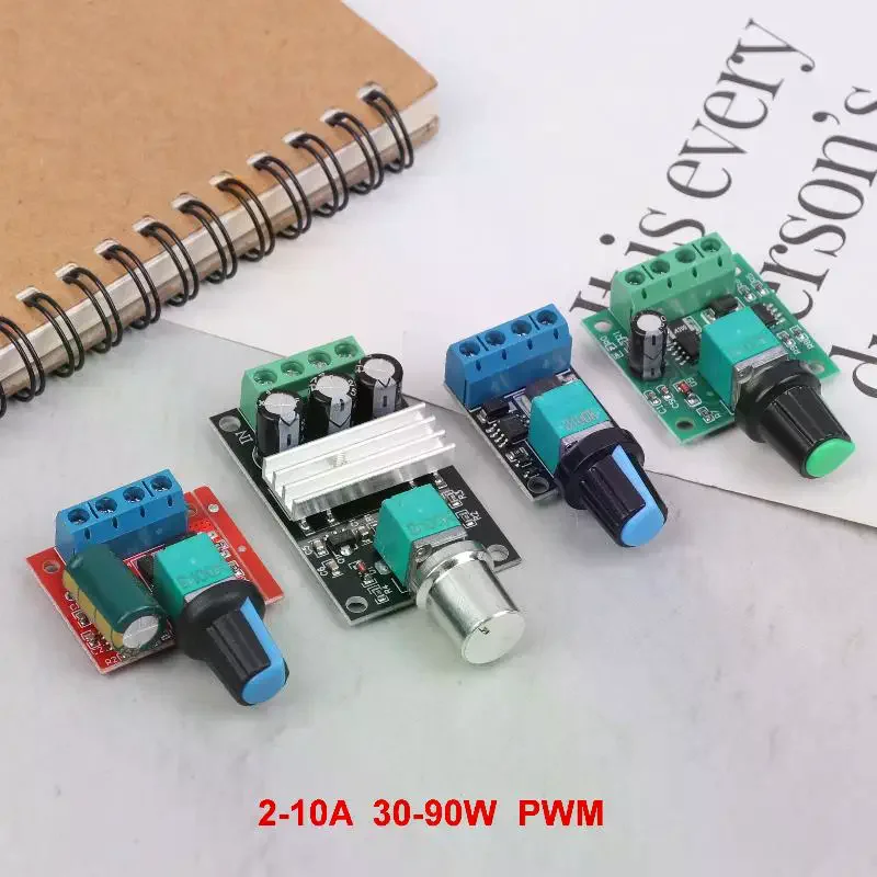 2/3/5/10A Voltage Regulator PWM DC Motor Speed Controller Governor Stepless Speed Regulator LED Dimmer Power Controller Module
