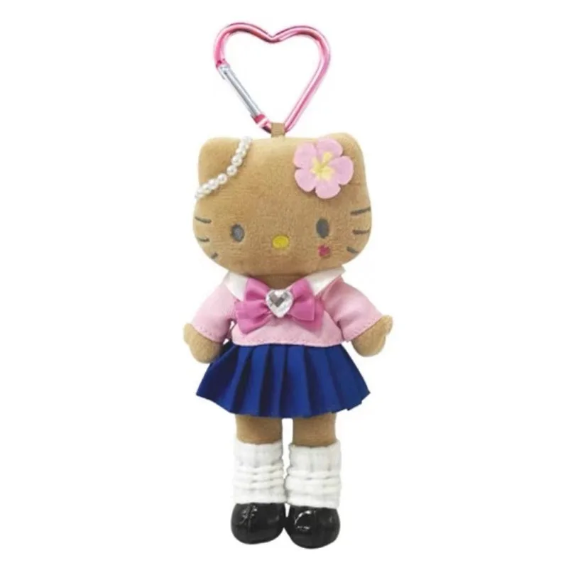 Pluszowe zabawki Sanlio Kawaii Hello Kitty z serii Long Leg Angel JK Uniform, plecak na co dzień, zawieszka z kreskówki, prezent na festiwal dla dzieci.