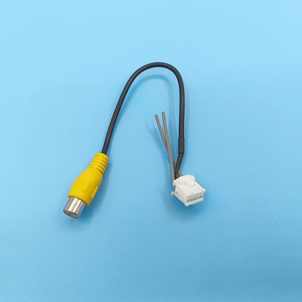 革新的で実用的な Android ラジオカーアクセサリーユニバーサル 10 ピンカメラビデオ入力ケーブルアダプター配線コネクタ