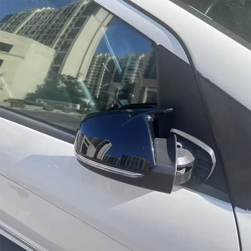 BOMP For Mercedes-Benz B-Class W245 B170 B200 2008 2009 2010 2011 2012 Side mirror decorative cover shiny black pasted and insta