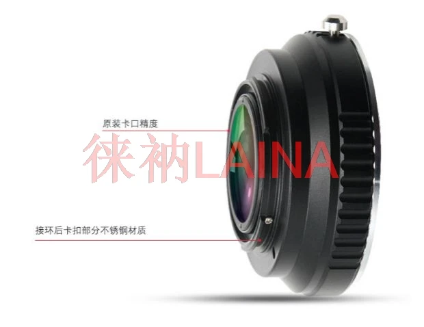 LAINA EF/EFS-E III 0.7X Focal Reducer Adapter Ring For Canon EF Full Frame Lens to Sony E Mount NEX APS-C Mirrorless Camera