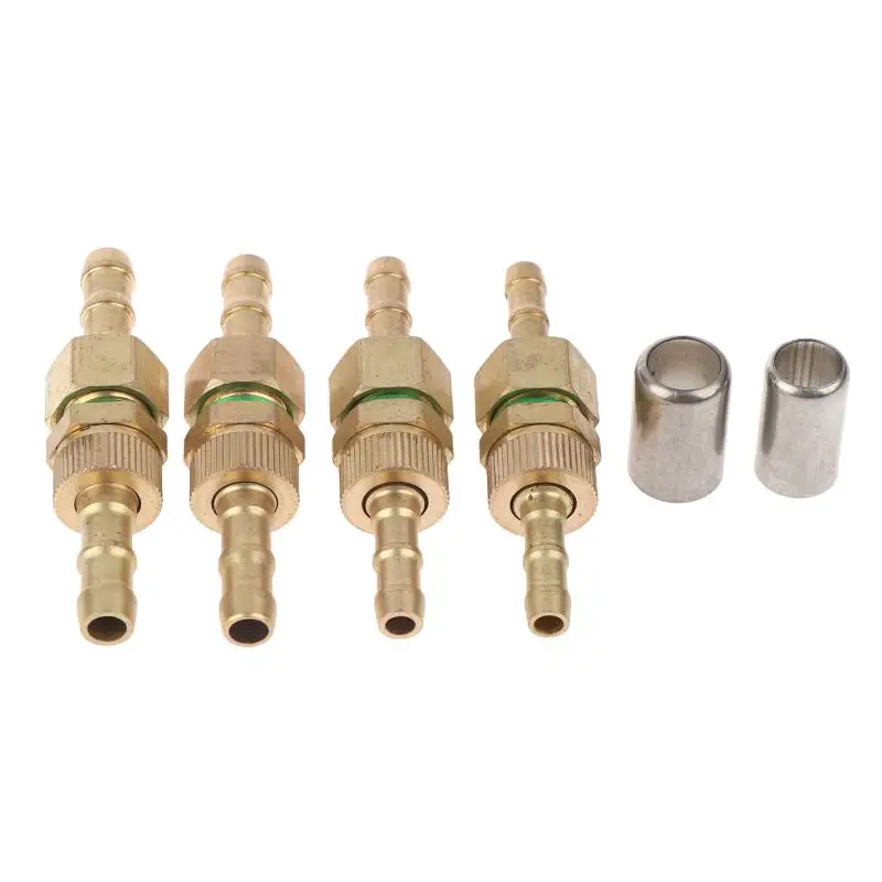 1set Agricultural Hose Connector Brass Swivel Joint For High Pressure Sprayer Pipe Connection Garden Watering Tool Accessories