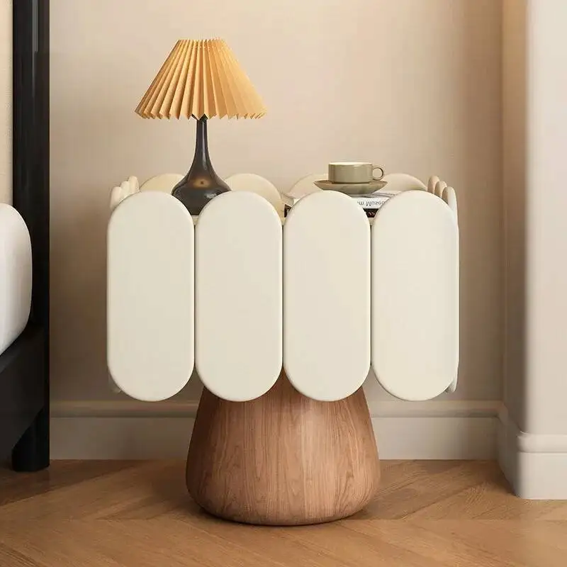 

Table Versatile Trendy ExquisiteModern Bedside Luxury Simple Night Table Classic Glamour Mesa De Cama Bedroom Furniture